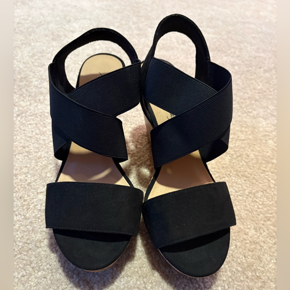 American Eagle Outfitters Black Women's Sandals
